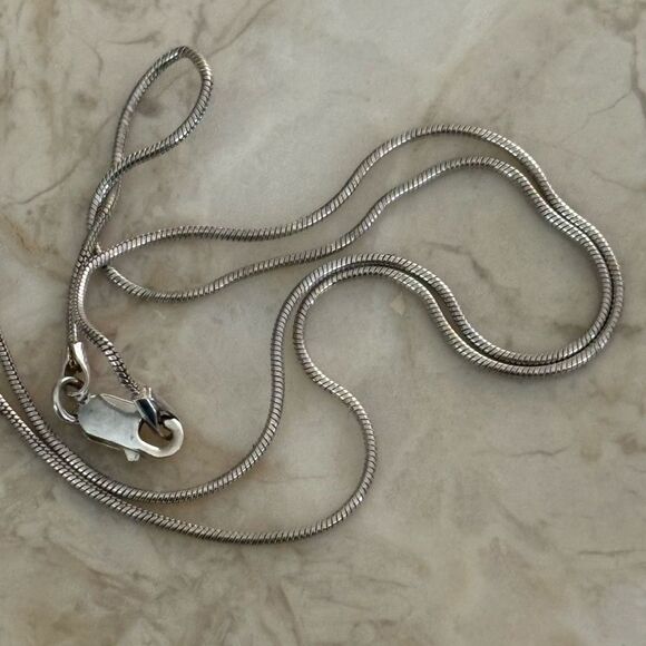 925 Sterling Silver “Peace” Necklace (Proceeds to Doctors Without Borders) - Picture 7 of 11